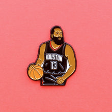 Load image into Gallery viewer, James Harden Houston Rockets Soft Enamel Pin