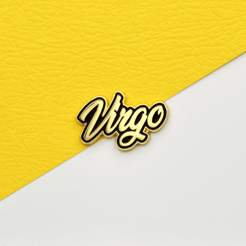 Virgo Zodiac enamel pin