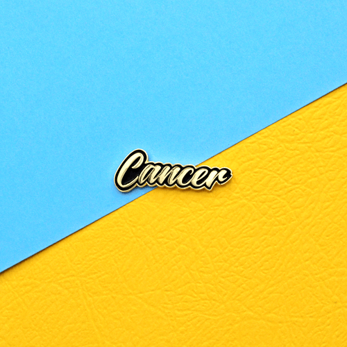 Cancer Zodiac enamel pin