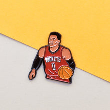 Load image into Gallery viewer, Russel Westbrook Rockets Soft Enamel Pin