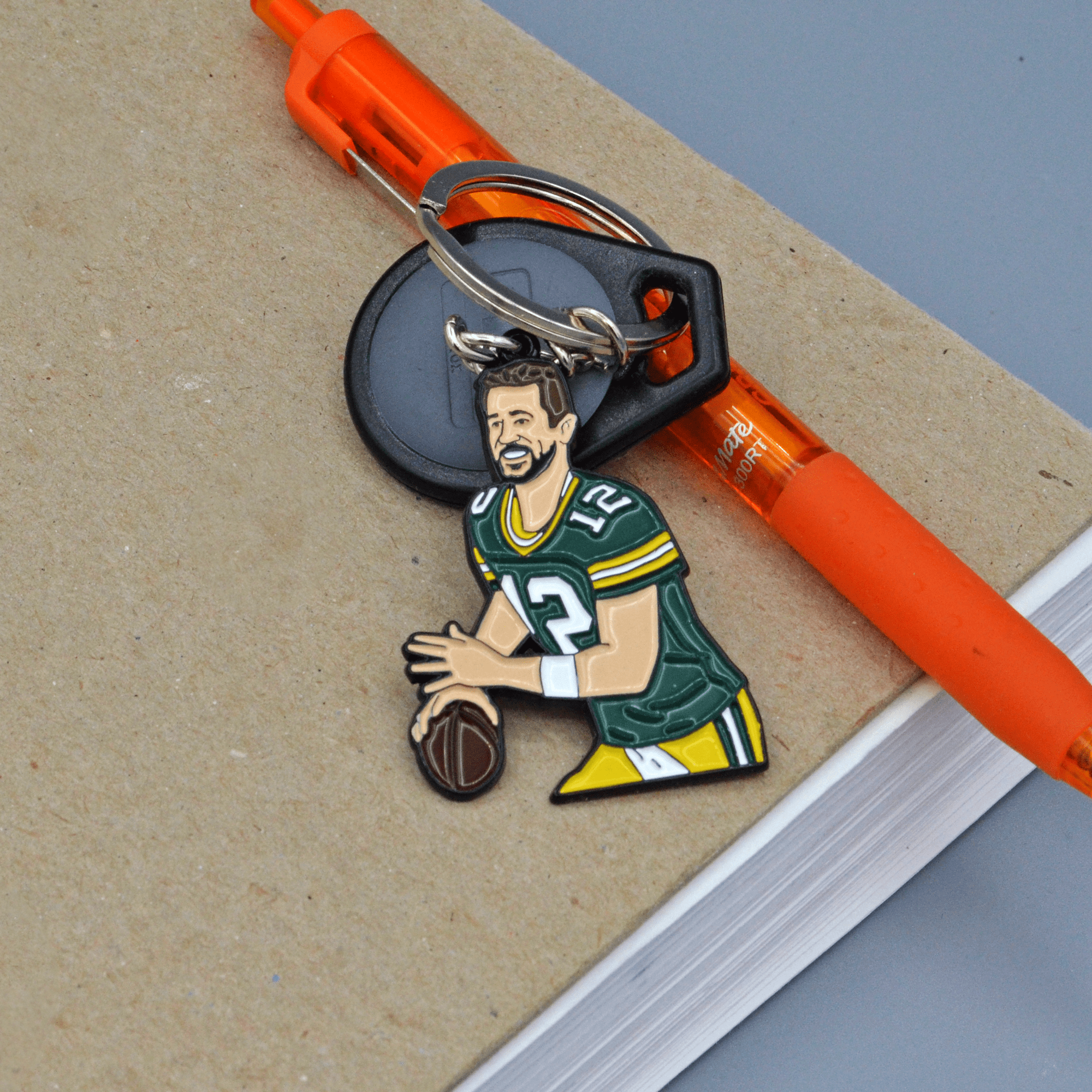 Aaron Rodgers Green Bay Packers Keychain – Unique3ree