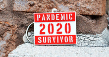 Load image into Gallery viewer, Pandemic Survivor Keychain ( 3 colours )