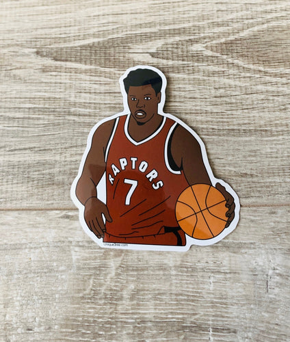 Kyle Lowry TORONTO Raptors stickers (5 pack)