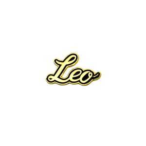 Leo Zodiac enamel pin