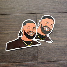 Load image into Gallery viewer, 2 drake stickers