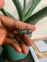 Load image into Gallery viewer, GAMER soft enamel pin