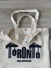 Load image into Gallery viewer, Toronto Construction Totebag 12oz canvas