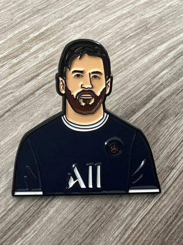 Messi PSG enamel pin